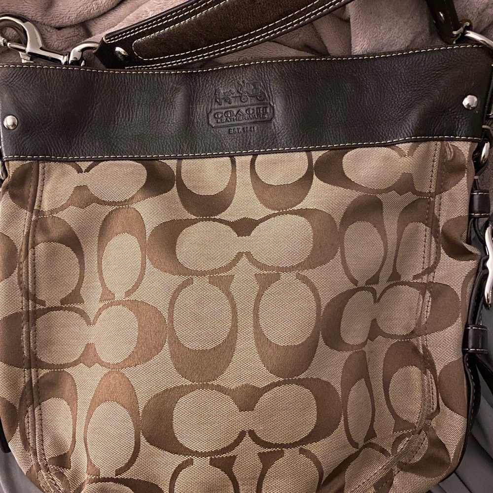 Vintage coach purse used